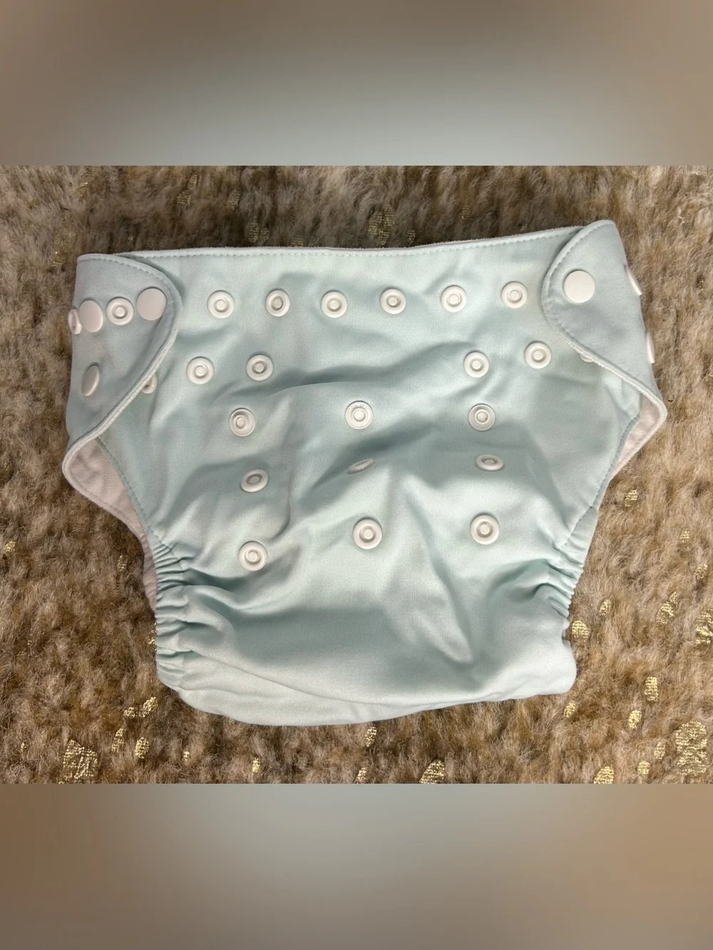 5‎ for $25🔥ALVA Light Blue Reusable Cloth Diaper One Size